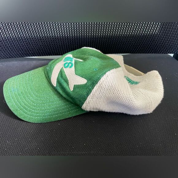 Mitchel & Ness NFL NY Jets Football Vintage Green Cap Hat Wool Blend - Picture 9 of 9